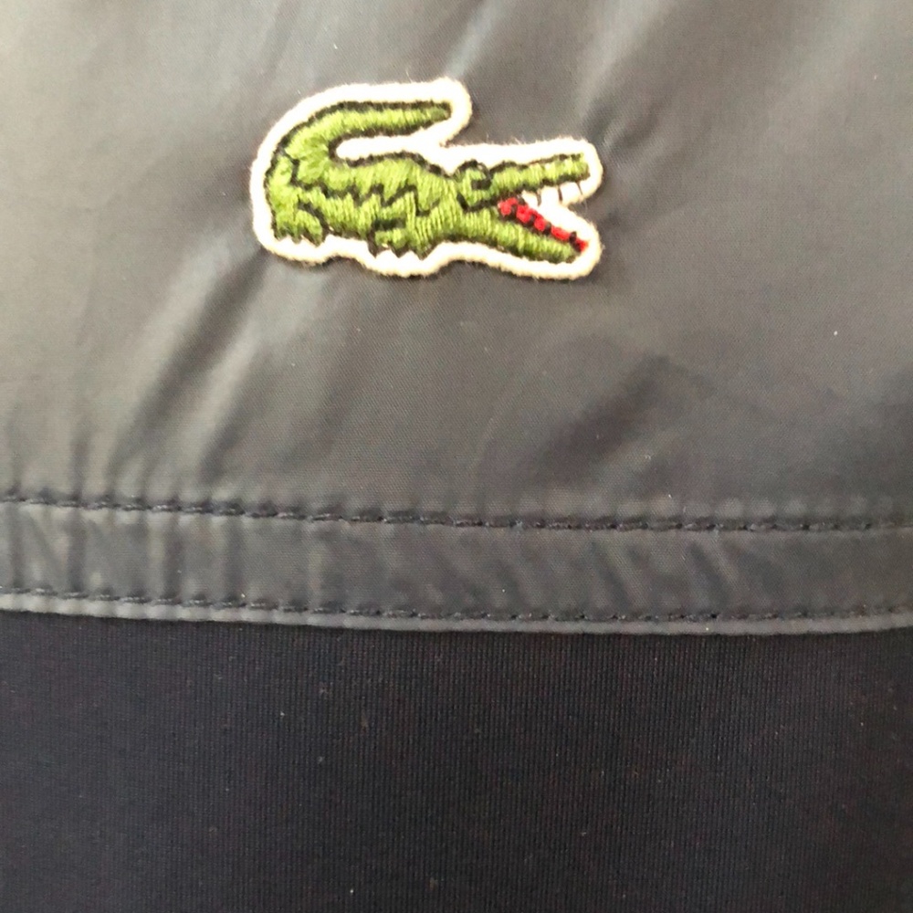 Lacoste Men's Navy Blue Jacket Size 7 / XXL - Picture 11 of 13